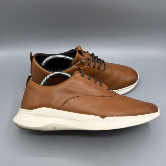 Mens Cole Haan Grand Crosscourt Runox Sneaker Cognac Size 10M - Picture 2 of 11